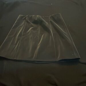 Leather skirt